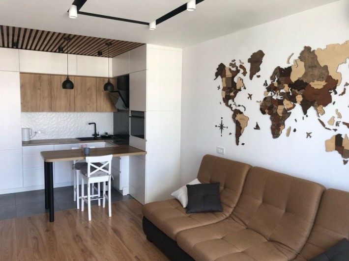 ЖК Варшавський, Оренда 1к БЕЗ %, 48м2. Інвертор: ліфт, вода, інтернет - фото 1