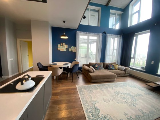 Оренда 3 к квартири з терасою Комфорт Таун Киев