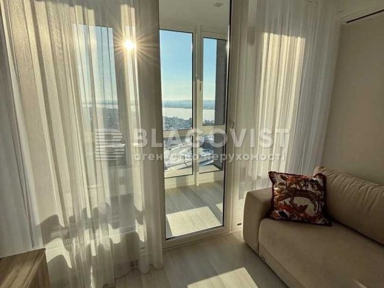 Оренда стильної 2-кімнатної квартири з панорамним видом на Дніпро Киев