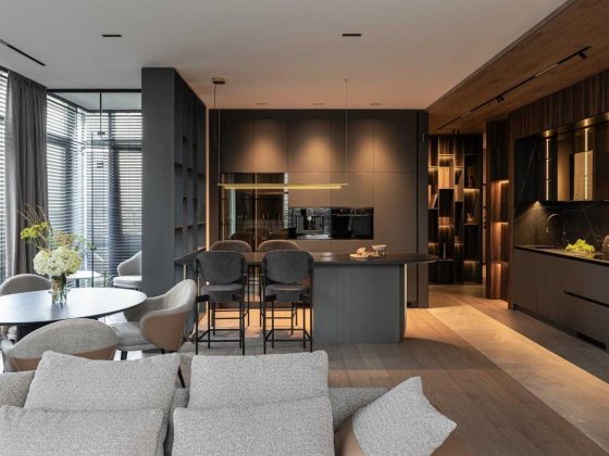 Оренда стильної 3-к квартири в ЖК Новопечерські Липки, Верхогляда 19А Київ