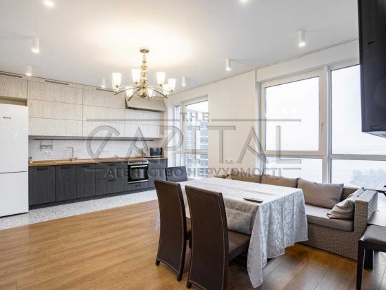 Оренда видової 3-кімнатної квартири в ЖК бізнес класу Зарічний Киев