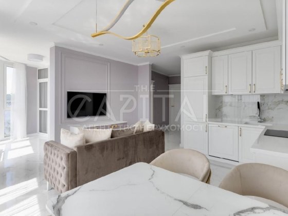 Преміальна оренда автономної 2-к квартири з терасою та видом на Дніпро Киев