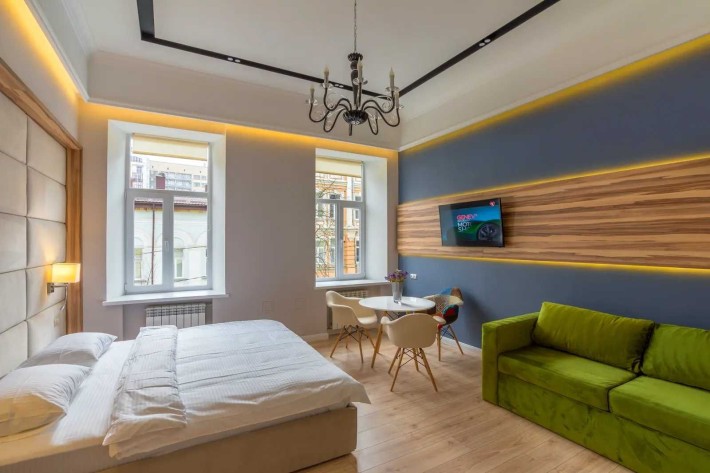 Оренда! розкішна квартира в історичному центрі Києва (1-к студія). - фото 1