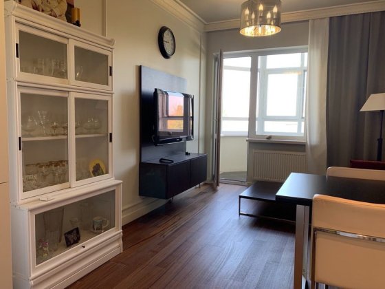 Оренда 1-кімнатної квартири студії в ЖК Коспополітен, Дегтярівська 25А Киев