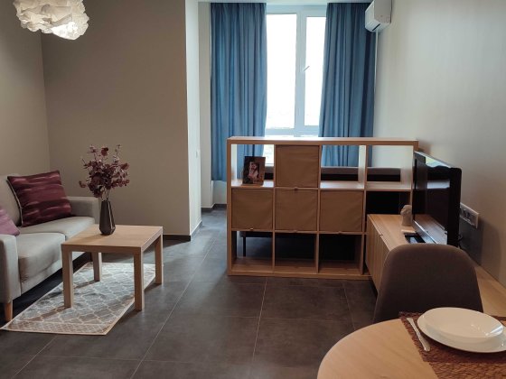 Оренда затишної квартири-студії в ЖК Медовий Киев