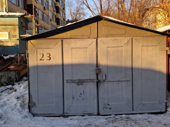 Гараж металевий розбірний Київ