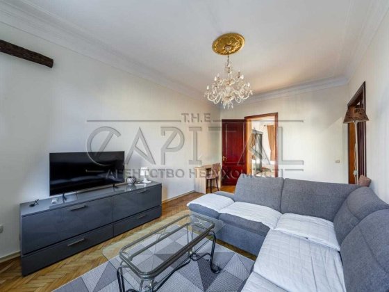 Оренда 2 кім. квартри 60 м2/ 4 поверх/ ЦЕНТР/ Хрещатик/ Прорізна, 4 Киев