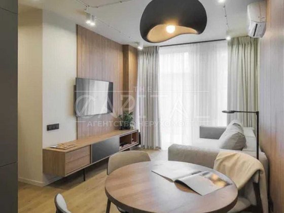 Оренда 1к квартира 41 м² з EcoFlow у ЖК Файна Таун Тиха сторона Киев