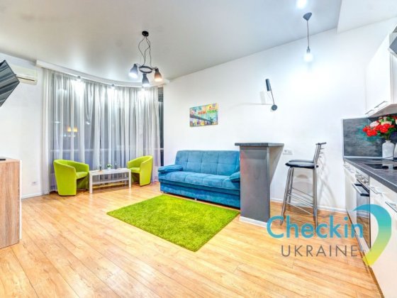 Дизайнерская двухкомнатная квартира по улице Драгомирова 2а Новый Дом Київ