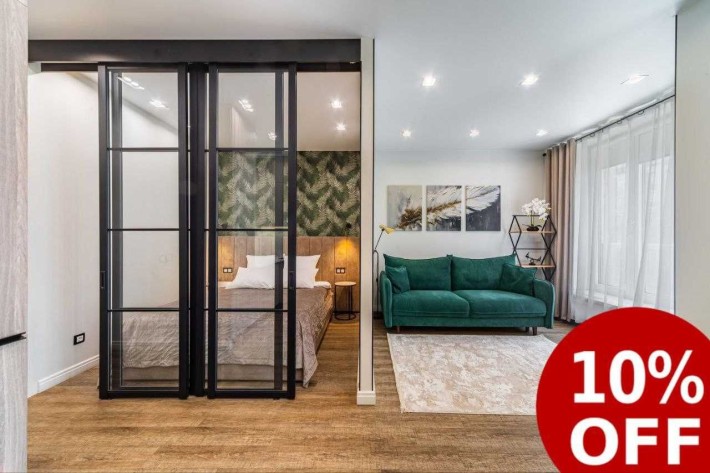 LUX-апартаменты с видом на Днепр в ЖК Бартоломео. Посуточно, подобово - фото 1