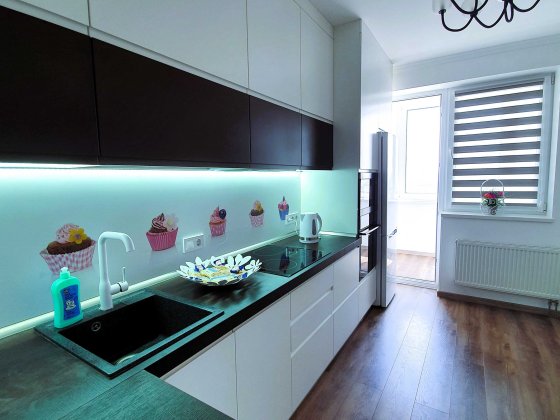 LUX‼️Снять 1к квартиру посуточно Левый берег (генератор, лифты, вода) Киев