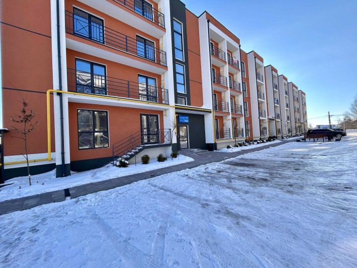 Квартира в зданому будинку та з запущеними комунікаціями, інд.газове - фото 1