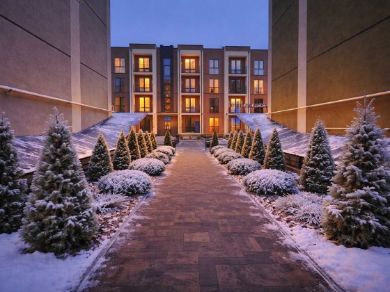 Квартира з газовим опаленням і балконом. Вказана повна вартість! Гостомель