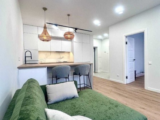 ЖК Park Town: дизайнерська квартира 72 м2 з видом на сосни під єОселю Гостомель