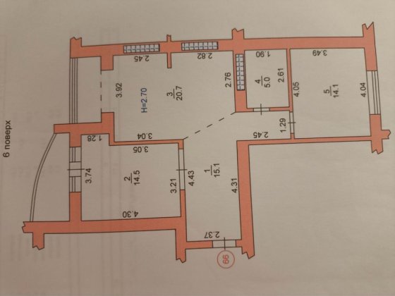 2-комн квартира  у моря в г.Черноморск яодесской обл Черноморск