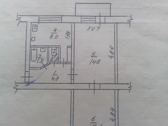 Продається 2-х кімнатна квартира в каневі , черкаської області Канів