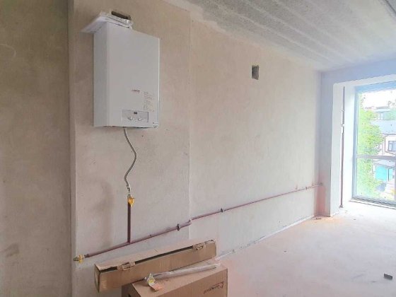 Велика 1к квартира з мінімальним оформленням та газом Гостомель