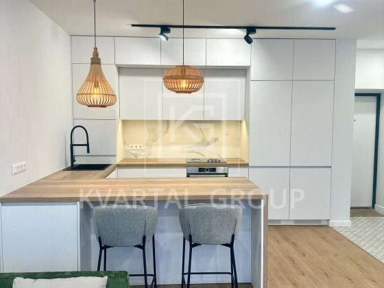 Дизайнерська 2к 72 м² ЖК Park Town вид на ліс Гостомель