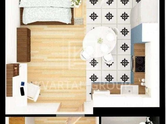 Продам 1 кімнатну квартиру(37м2) Держпрограми - ТАК! БЕЗ КОМІСІЇ! Коцюбинское