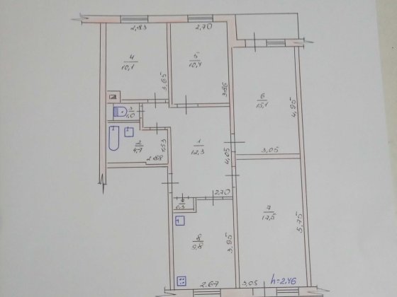 Чотирьох кімнатна Староконстантинов