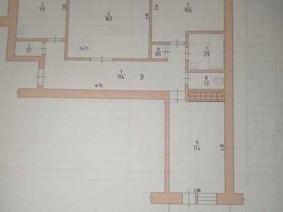 Трьохкімнатна квартира Шостка