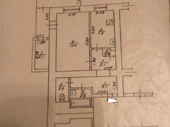 Продаж 1-кімнатної квартири більшої площі Шептицький