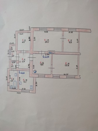 3к квартира в центрі міста - фото 1