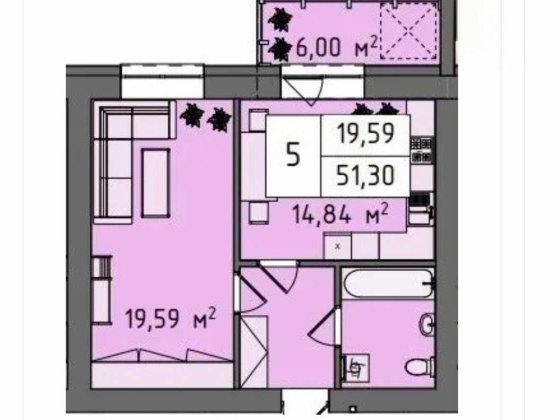 Пропонуємо Вам 1к квартиру ЖК "Стокгольм"! Хмельницький