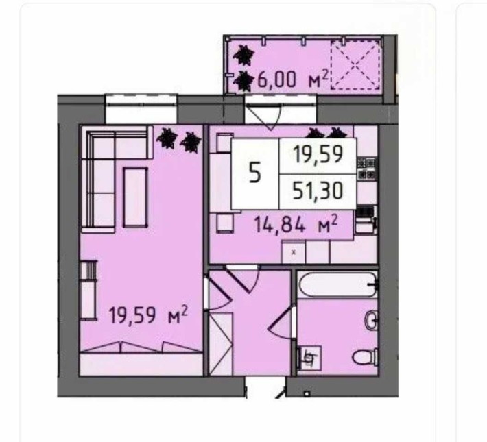 Пропонуємо Вам 1к квартиру ЖК "Стокгольм"! - фото 1