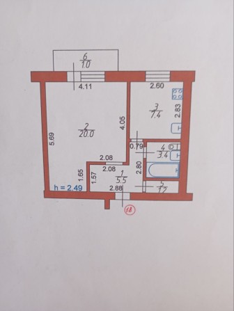 Обмін квартири з 1 на 2-кімнану - фото 1