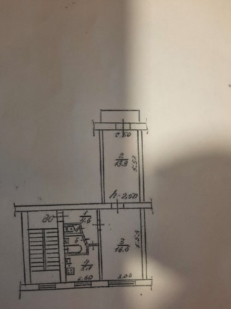 Квартира 2 кімнатна під ремонт - фото 1