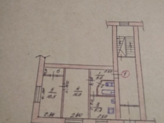 Выведеную с жил. Фонда квартиру Вільногірськ