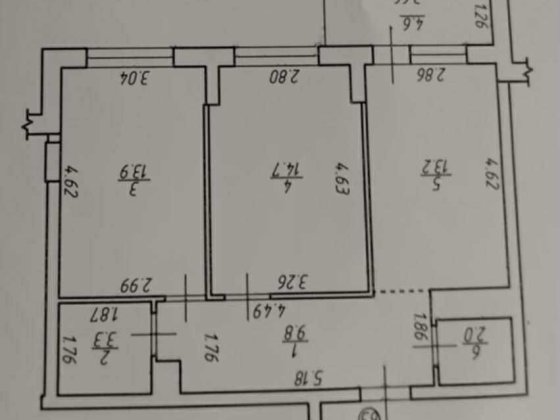 2 кім квартира в ЖК Паркова алея Угорники