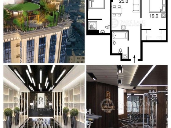 2-кімн., ЖК Royal Tower Олімпійська ТОП ЦІНА Саксаганського Антоновича Лісники