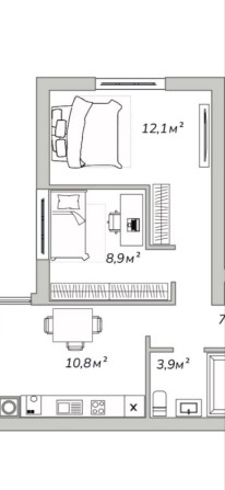 Продам 2 к в зданному будинку! Петрівські Липки - фото 1