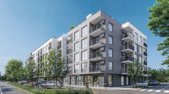 Однокімнатна квартира Винники 45 мкв 4 поверх секція 1 - фото 1