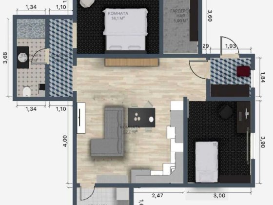 Продам квартиру в Давидові Давидов