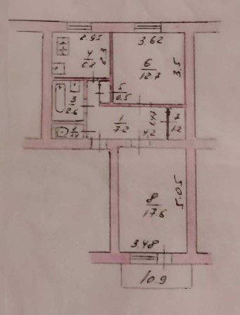 Продаю 2-х кімнатну квартиру-4 повер-вул. Перемоги - фото 1
