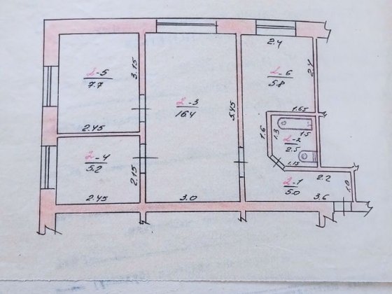 1 кімнатна квартира Христинівка