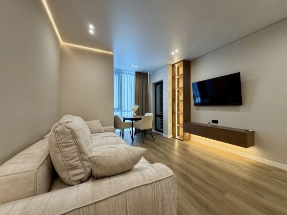 Шикарна, з меблями та технікою 1-кімнатна +кухня вітальня ЖК Manhattan Ивано-Франковск