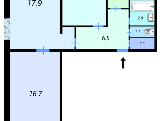 Продажа 3-х кім квартири м. Вишневе вул. Європейська, 11 Вишневе