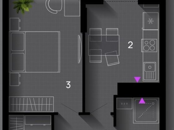 Сучасна 1-кімнатна квартира у новому ЖК / Вигідне розтермінування Ивано-Франковск