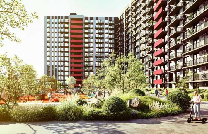 Продаж 2х кімнатної квартири з патіо  в новобудові в центрі міста - фото 1