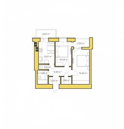 КЛЮЧІ НА РУКАХ повноцінна 2к, до Києва 20хв - фото 1