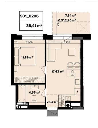 Продам квартиру в ЖК Ютландія 3, опалення газ - фото 1