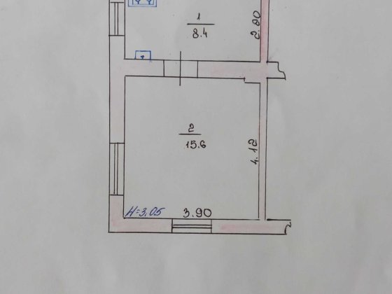 Прода\ться 1-кімнатнеа квартира  по вул. Караїмській Луцк