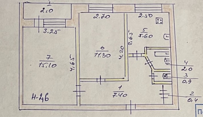 2-х комнатная Балакина, Павла Глазового 4, Вечерний. Кирпичный дом. - фото 1