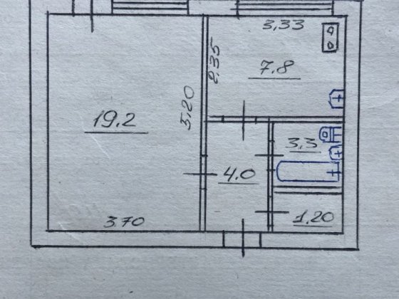 Продається 1 кімнатна квартира на Даманському Кривой Рог