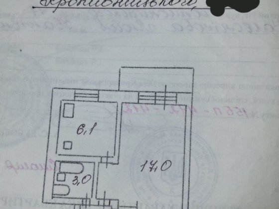 Світла 1-кімнатна квартира, Універмаг, 5 поверх Кривий Ріг