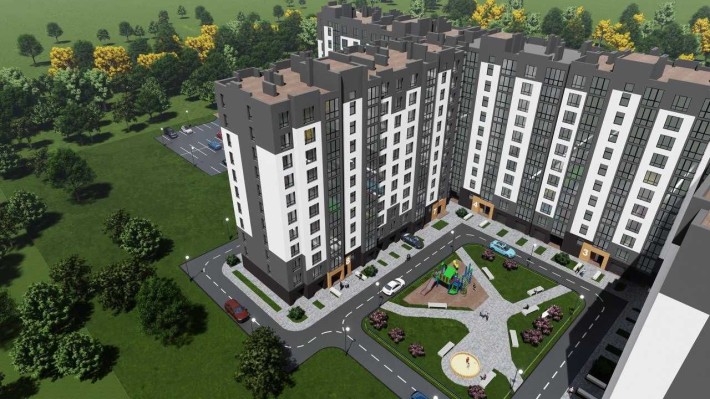 1к квартира поряд парку Шевченка з можливістю розтермінування до 18міс - фото 1